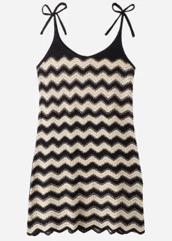Chevron Pattern Crochet Dress