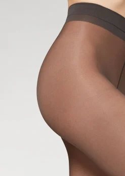 30 Denier Sheer Shaping Tights With Control Top