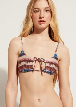 Formentera Cut-Out Crop Bikini Top