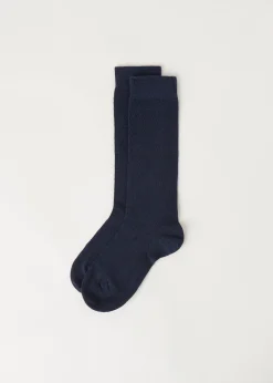 Kids' Breathable Cotton Long Socks