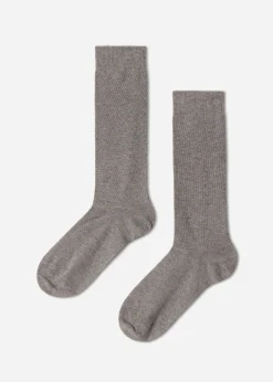 Kids' Breathable Cotton Long Socks