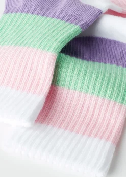 Kids' Striped Short Socks