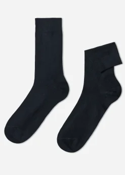 Men's Crew Socks With Cashmere