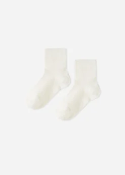 Newborn Short Socks With Cashmere