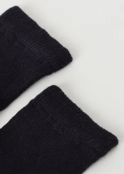 Newborn Short Socks With Cashmere