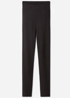 Ribbed Leggings With Cashmere